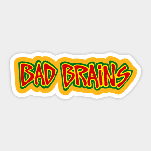 Bad Brains Logo High Resolution Sticker